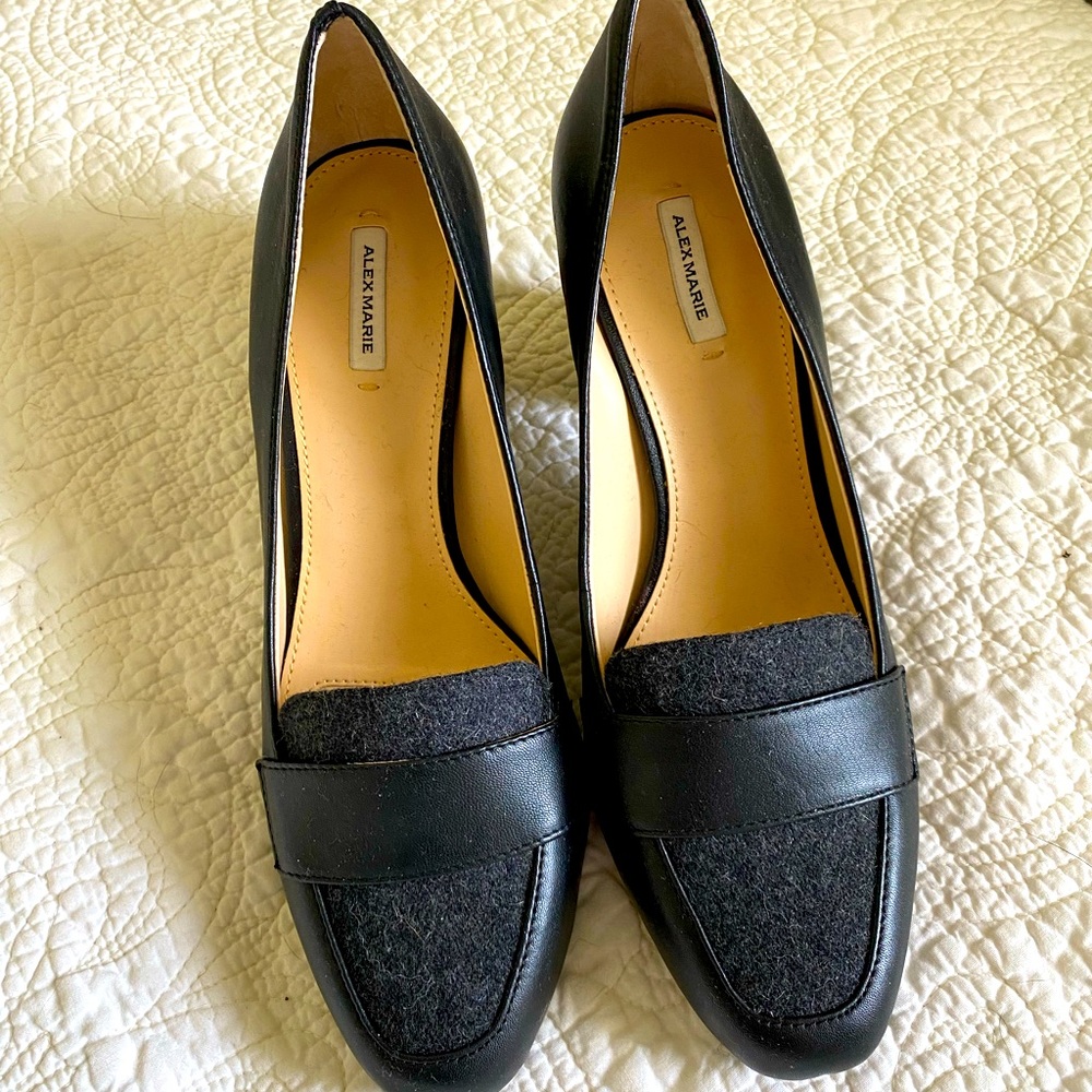 Wool and Leather Alex Marie Heels size 9